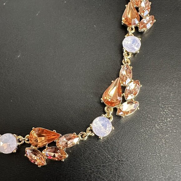 Banana Republic Crystal Rhinestone Statement Necklace - Picture 4 of 4